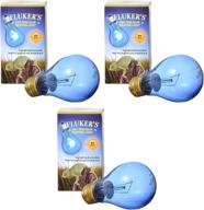 🐍 3 pack of fluker's 60w blue daylight reptile bulbs logo