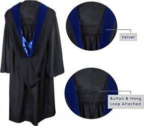 img 2 attached to Unisex Deluxe Master'S Graduation Hood By GraduationForYou