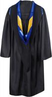 капюшон унисекс deluxe master's graduation hood от graduationforyou логотип