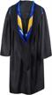 unisex deluxe master's graduation hood by graduationforyou logo
