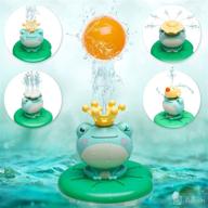 🛁 entertaining baby bath toys: 4 modes water spray bath toy sprinkler for toddlers 1-3 | perfect pool games set & gift for bathtub, shower, beach | ideal for boys & girls 2-7 years old logo