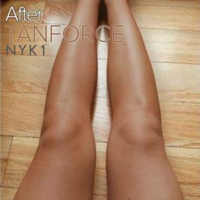 img 1 attached to Get A Natural-Looking Tan With NYK1 Tan Force Sunless Self Tanner!