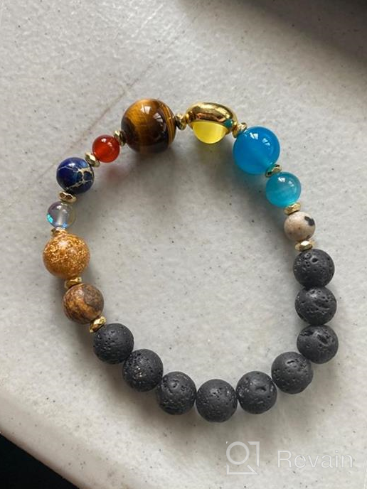 img 1 attached to 📿 Discover the New His and Hers Collection of Circle Distance Universe Bracelets by SPUNKYsoul review by Josh Culotta