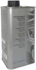 img 4 attached to 🚗 Mercedes 1L Brake Fluid DOT 4 PLUS Ultra Low Viscosity MB Spec 331.0 NEW - Genuine Quality!