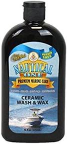 img 2 attached to 🚤 Mckee's 37 N1-400 Nautical One Ceramic Wash & Wax: Marine-Specific High Sudsing Wash with Water Spot Resistance