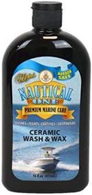 img 1 attached to 🚤 Mckee's 37 N1-400 Nautical One Ceramic Wash & Wax: Marine-Specific High Sudsing Wash with Water Spot Resistance
