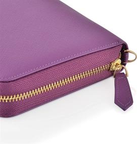 img 3 attached to Womens Capacity Clutch Travel Removable Women's Handbags & Wallets ~ Wallets