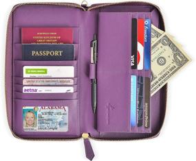 img 2 attached to Womens Capacity Clutch Travel Removable Women's Handbags & Wallets ~ Wallets