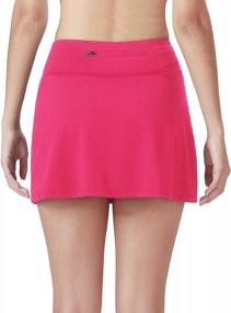 img 1 attached to Women'S Athletic Skort Lightweight Running Tennis Golf Workout Skirt With Pockets & Inner Shorts By NAVISKIN
