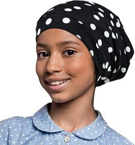 img 1 attached to Comfortable Satin Bonnet for 🌙 Oversize, Adjustable Curly Hair Care during Sleep