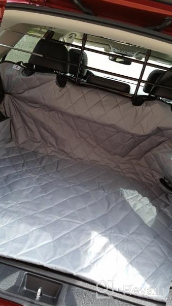 img 1 attached to USA-Made Extra Large Black SUV Cargo Liner For Dogs By 4Knines - Perfect For Protecting Your Vehicle! review by Billy Donalson