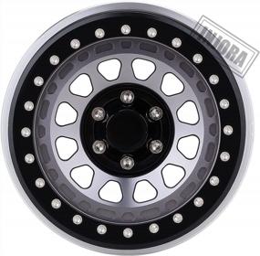 img 1 attached to Upgrade Your RC Crawler With INJORA 2.9 Beadlock Wheel Rim Set - Compatible With Axial SCX6 Trail Honcho & JLU Wrangler 1/6 Models In Black & Grey - 4Pc Set