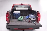 protect your truck bed with the bedrug mat non-xlt bedmat for spray liner bmc19lbs in gray logo