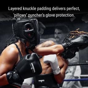 img 2 attached to Hayabusa Pro Leather Lace-Up Boxing Gloves For Men And Women