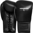 hayabusa pro leather lace-up boxing gloves for men and women logo