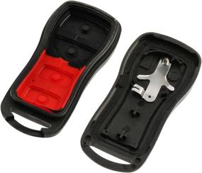 img 1 attached to Enhanced Protection for KBRASTU15: Key Fob Keyless Entry Remote Shell Case & Pad