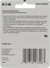 img 3 attached to 💡 Bussmann High Ampere ATC Emergency Fuse Kit - Comprehensive 8 Piece Set