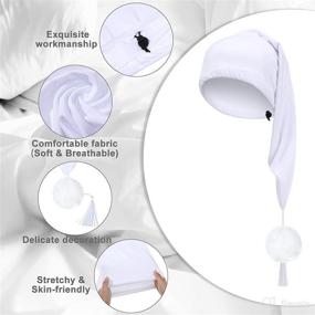 img 2 attached to Geyoga Sleeping Adjustable Stocking Drawstring Personal Care ~ Bath & Bathing Accessories