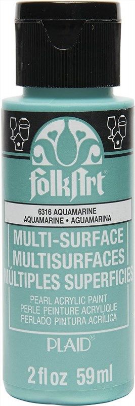 FolkArt Glitterific Glam Basics Paint, 2 oz, Glam Colors,Pack of 5