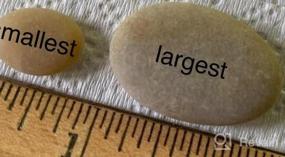 img 7 attached to 30PCS Gray Painting Rocks For Arts, Crafts & Decoration - Hand Picked Flat & Smooth Kindness Rocks By Lifetop