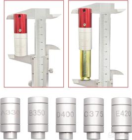 img 1 attached to 🔧 5 Bushing Set Replacement for A330, C375, D400, B350, E420 - Ideal for Precision Measuring and Checking Bottlenecks