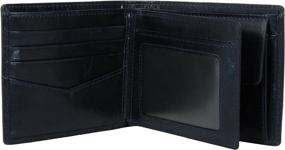 img 1 attached to Fossil Men's Bifold Wallet in Black - Men's Accessories for Wallets, Card Cases, and Money Organizers