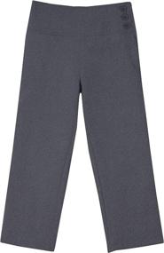 img 4 attached to 👖 Durable Adjustable Girls' Pants & Capris by Bienzoe - Ideal School Uniforms