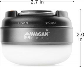 img 2 attached to WAGAN 4301 #Camplites Dome Lantern Flashlight LED For Camping, Hiking, Emergencies