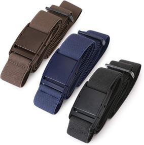 img 4 attached to Stretch Invisible Elastic Buckle Dresses Women's Accessories : Belts