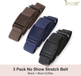 img 3 attached to Stretch Invisible Elastic Buckle Dresses Women's Accessories : Belts