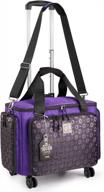 versatile purple carrying case for compatible standard machines logo