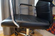 img 1 attached to Chair Chair Bureaucrat KB-9N/ECO, Wheels, Eco-leather, black [kb-9n/eco/black] review by Micha Chmielewski ᠌
