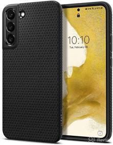 img 4 attached to 📱 Spigen Liquid Air Armor Galaxy S22 Case (2022) - Matte Black