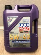 img 2 attached to HC-synthetic engine oil LIQUI MOLY Synthoil High Tech 5W-40, 4 l, 3.877 kg review by Mateusz Burzyski ᠌