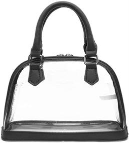 img 1 attached to Womens Crossbody Transparent Handbag Shoulder Women's Handbags & Wallets via Shoulder Bags