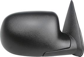 img 3 attached to Зеркало наружного вида с ручным управлением с правой стороны Dorman 955-069 - Совместимо с определенными моделями Chevrolet / GMC, черное - Добавлена функция складывания