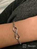 img 1 attached to Infinity Love Bracelets: The Perfect Birthday And Valentine'S Day Gift For Women And Girls review by Sean Florence
