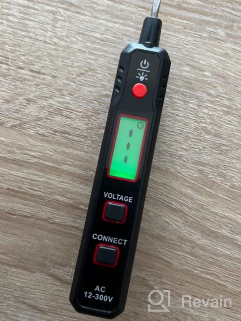 img 1 attached to KAIWEETS Voltage Tester: Non-Contact And Contact Pen For 12V-300V NCV Testing, LCD Display, Live/Null Wire Detection, Buzzer Alarm, And Wire Breakpoint Finder - VT500 review by Joseph Neal