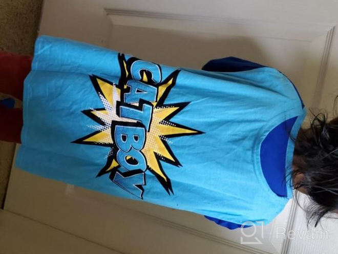 img 1 attached to PJ Masks Short Sleeve T-Shirt - Bundle of 2 Catboy & Gekko Headless Shirts review by Cary Clemons