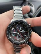 img 3 attached to CASIO Edifice EFS-S540DB-1A quartz watch, chronograph, stopwatch, waterproof, power reserve indicator, hand illumination review by Boyan Kolev ᠌