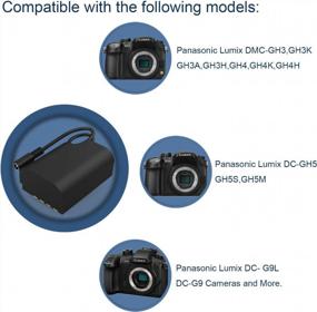 img 3 attached to Включите камеру Panasonic Lumix: зарядное устройство F1TP DMW-DCC12 USB-C для моделей GH3, GH4, GH5, G9