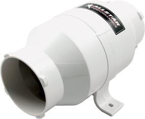 img 1 attached to Allstar ALL13008 3-Inch Diameter 8-Inch Length 170 CFM Rating Heavy-Duty In-line Duct Blower