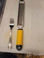 img 1 attached to Aisoso'S Premium Stainless Steel Cheese Grater & Lemon Zester: The Ultimate Kitchen Tool For Zesting And Grating review by Duane Rogers