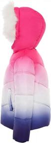 img 3 attached to Stay Warm In Style: Rokka&Rolla Girls' Puffer Jacket With Hooded Faux Fur For Winter