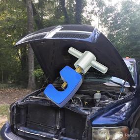 img 2 attached to 🚗 Enhance Car Hood, Tailgate, and Trunks with JOYFUL&HOPEFUL Lift Support Clamp!