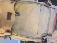 img 1 attached to Vintage Canvas Hiking Daypack - XINCADA Travel Backpack For Outdoor Camping, Large Khaki Rucksack review by Nathan Byard