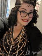 img 1 attached to Plus Size 1920S Flapper Dress By BABEYOND - V Neck, Beaded & Fringed review by Blake Clemons