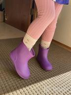 картинка 1 прикреплена к отзыву Amoji Удобные дождевые ботинки для малышей, малышей и маленького ребенка от Kevin Grizzle