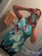 img 1 attached to Floral Swing Tunic Tank Tops For Women With Sleeveless Style review by Matt Mix