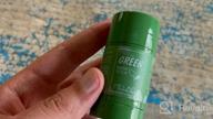 img 1 attached to Green Tea Mask Stick For Deep Pore Cleansing And Blackhead Removal With Extracts, Moisturizing And Purifying Effects For All Skin Types - Pack Of 2 For Men And Women review by Christopher Lott